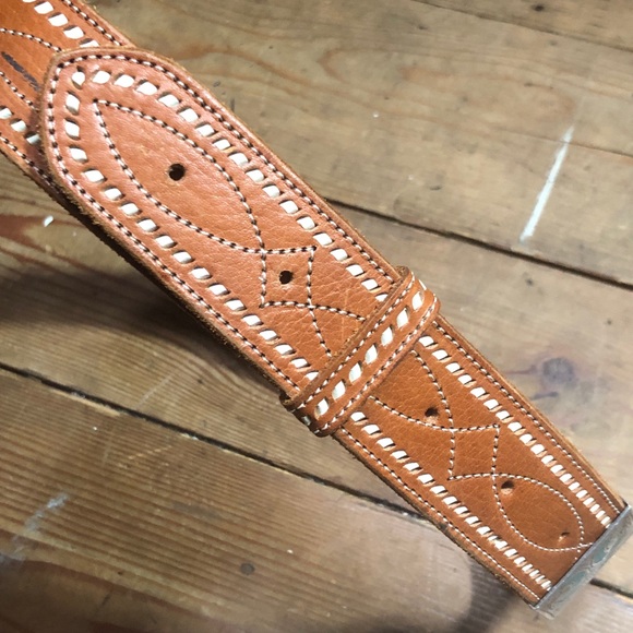 Vintage Sterling Silver Turquoise Aztec Mayan Belt Buckle Mexico - Picture 6 of 16